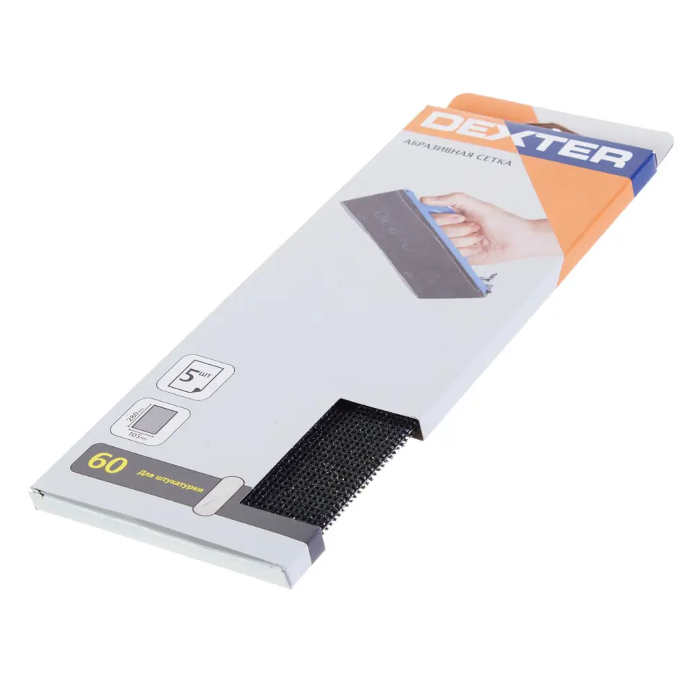 Листы сетчатые Dexter P60, 105x280 мм, 5 шт. 13823962 STLM-2036195 
