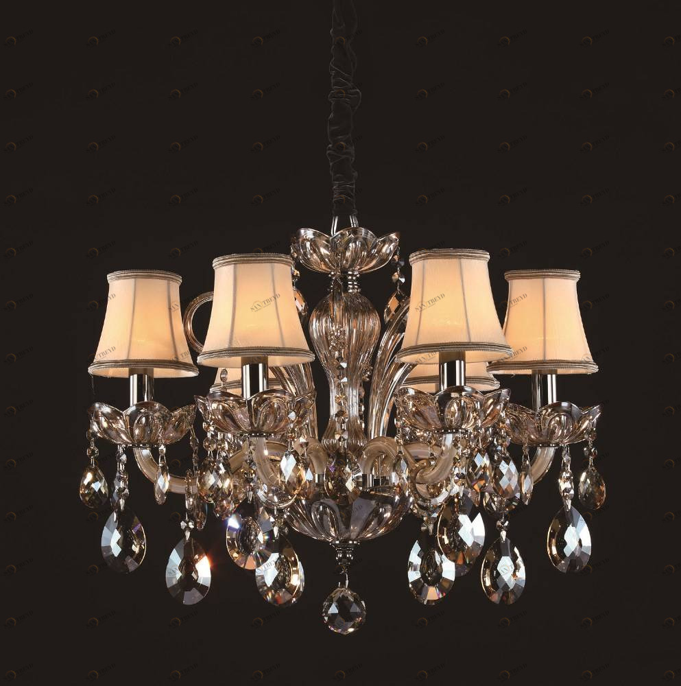 Подвесная люстра Crystal Lux Siena SP6 CRYSTAL LUX ДИЗАЙНЕРСКИЕ, SIENA 056958 Бежевый 