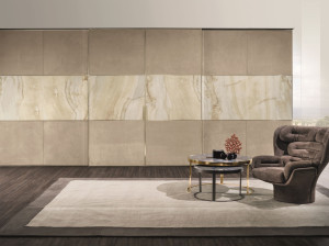 Обшивка из кожи