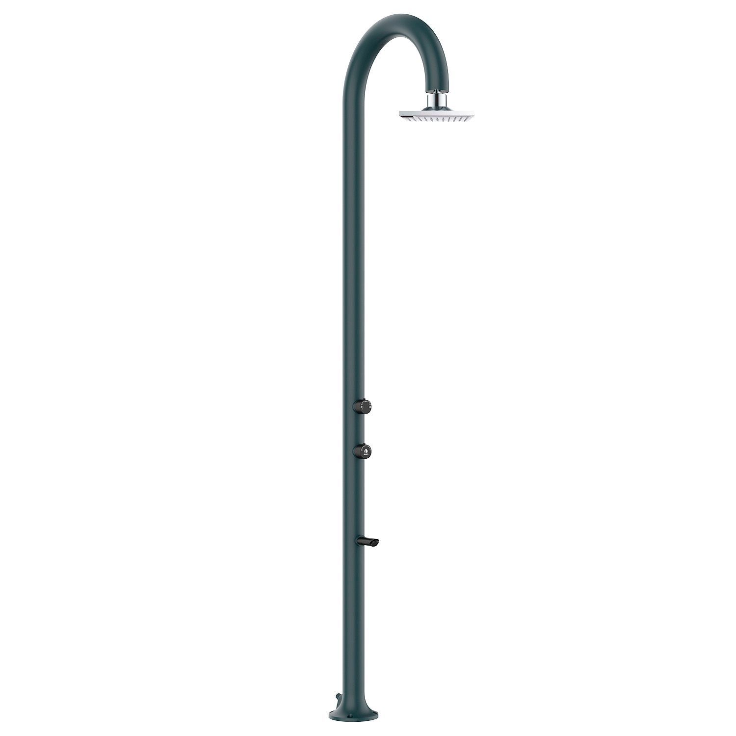 Алюминиевый душ на открытом воздухе с душем SINED LUNA ARCH-00061814 - Вид №15