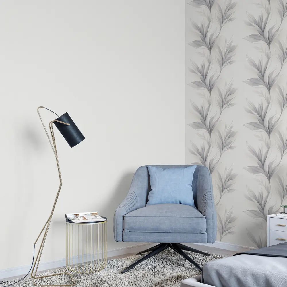 Обои флизелиновые Palitra Life Dora бежевые 1.06 м PL72620-11 STLM-2141310 - Вид №5