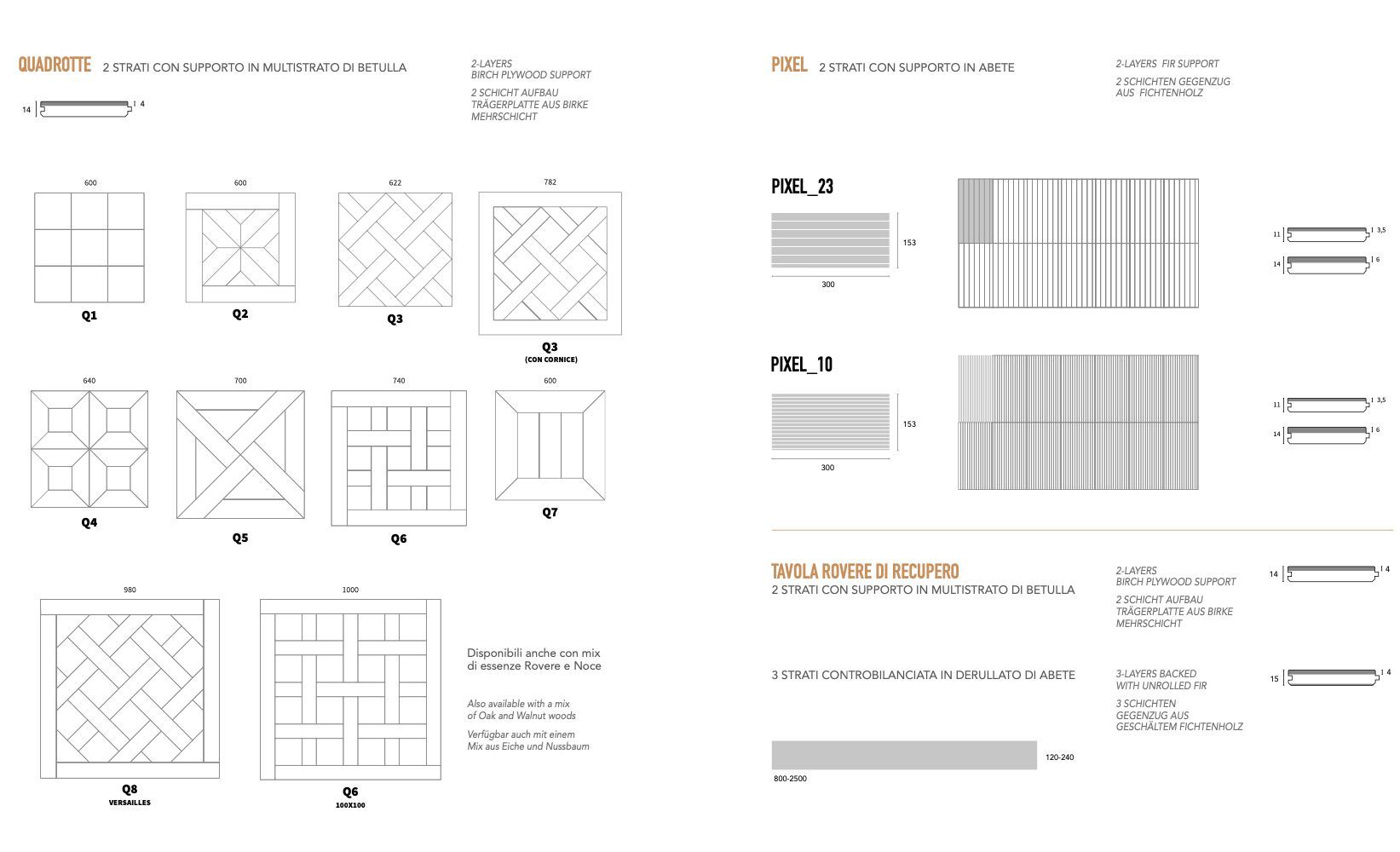 Дубовый паркет Woodco подпись ARCH-00100282 - Вид №13