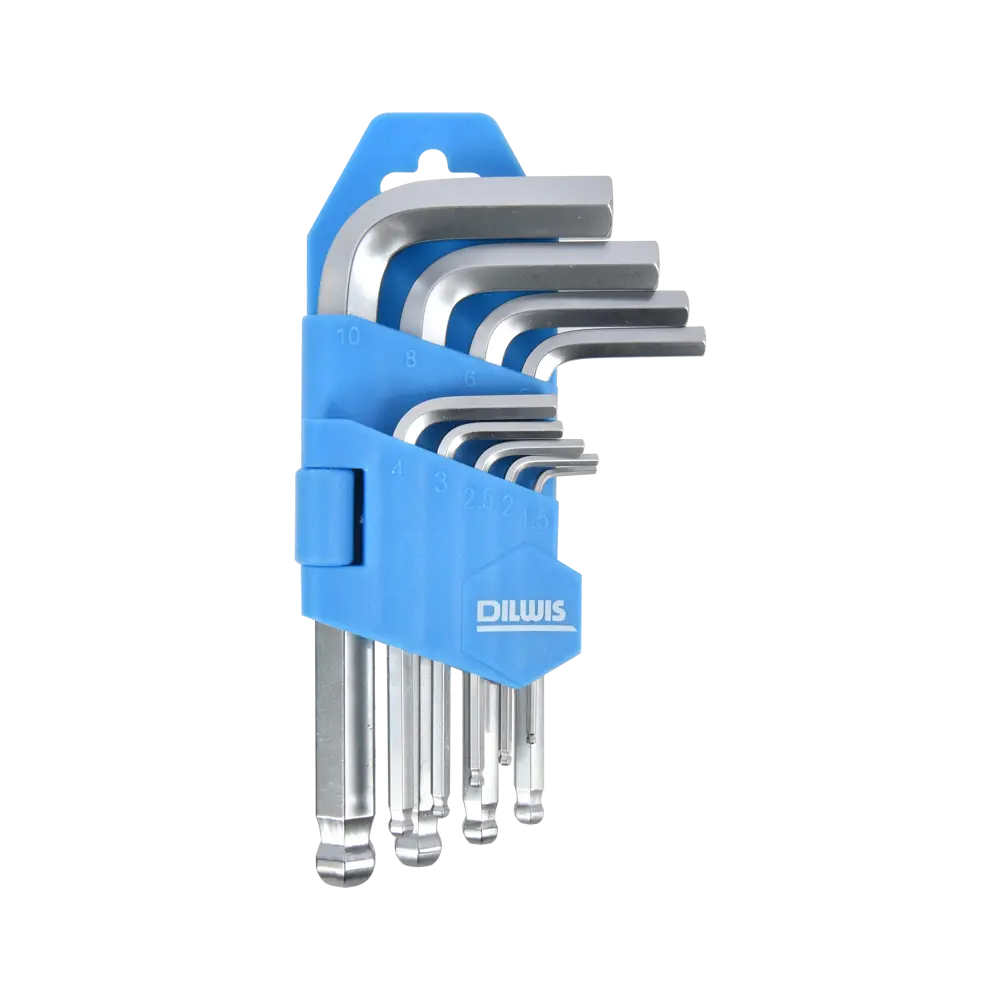 Набор ключей шестигранных DILWIS MER-155D, 9 шт STLM-2015248