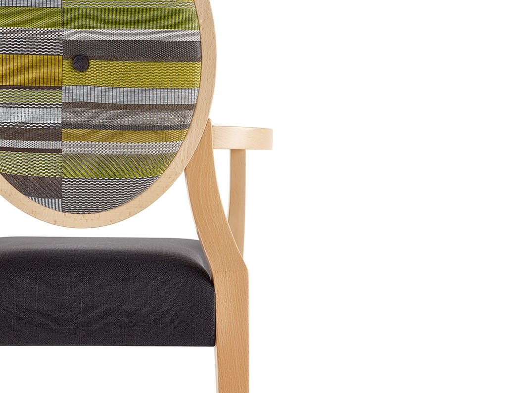 Тканевый стул с подлокотниками More Contract Monolisa ARCH-00028774 - Вид №1