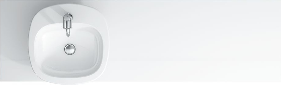 H4051620754631 Столешница 1800мм с вырезом слева, включает 3 консоли LAUFEN PRO - Вид №6