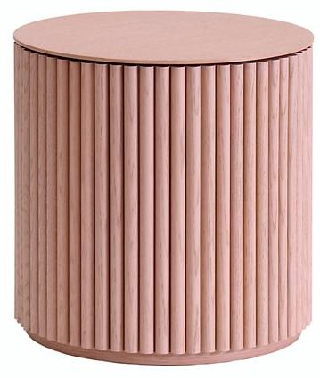 ASPLUND Круглый журнальный столик из дуба Palais sun-id-1504934 - Вид №3