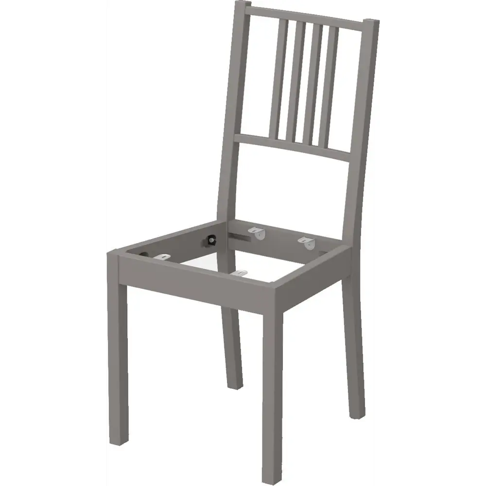 Каркас для стула Марсель Delinia 90x42x42 см дерево цвет графит STLM-2040840