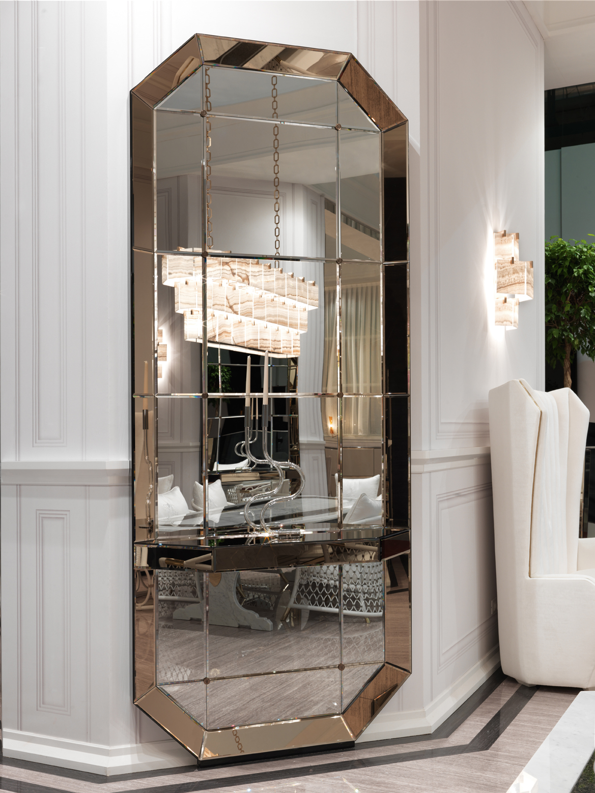 Delano Зеркало с полкой Visionnaire  - Вид №1