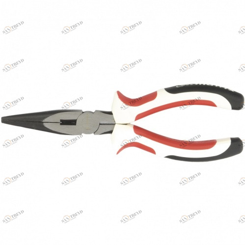 Длинногубцы прямые Premium 160 мм трехкомпонентные рукоятки MATRIX 12547