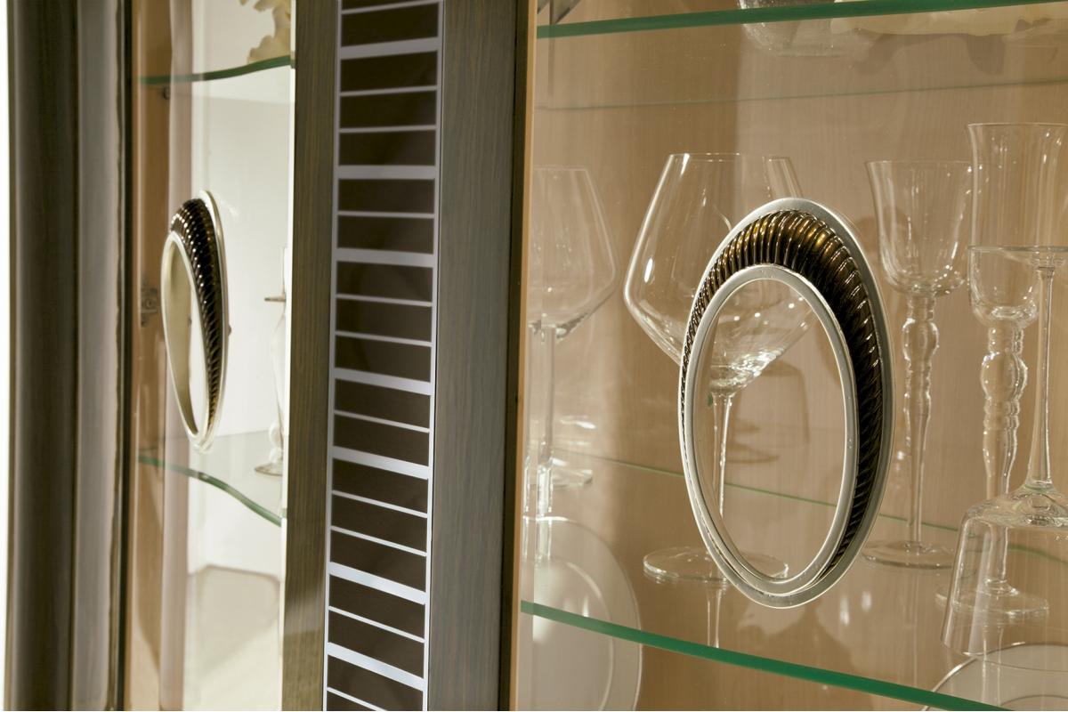 106315 Буфет 11200 со стеклянными дверцами 140 см Llass Agora Santreyd