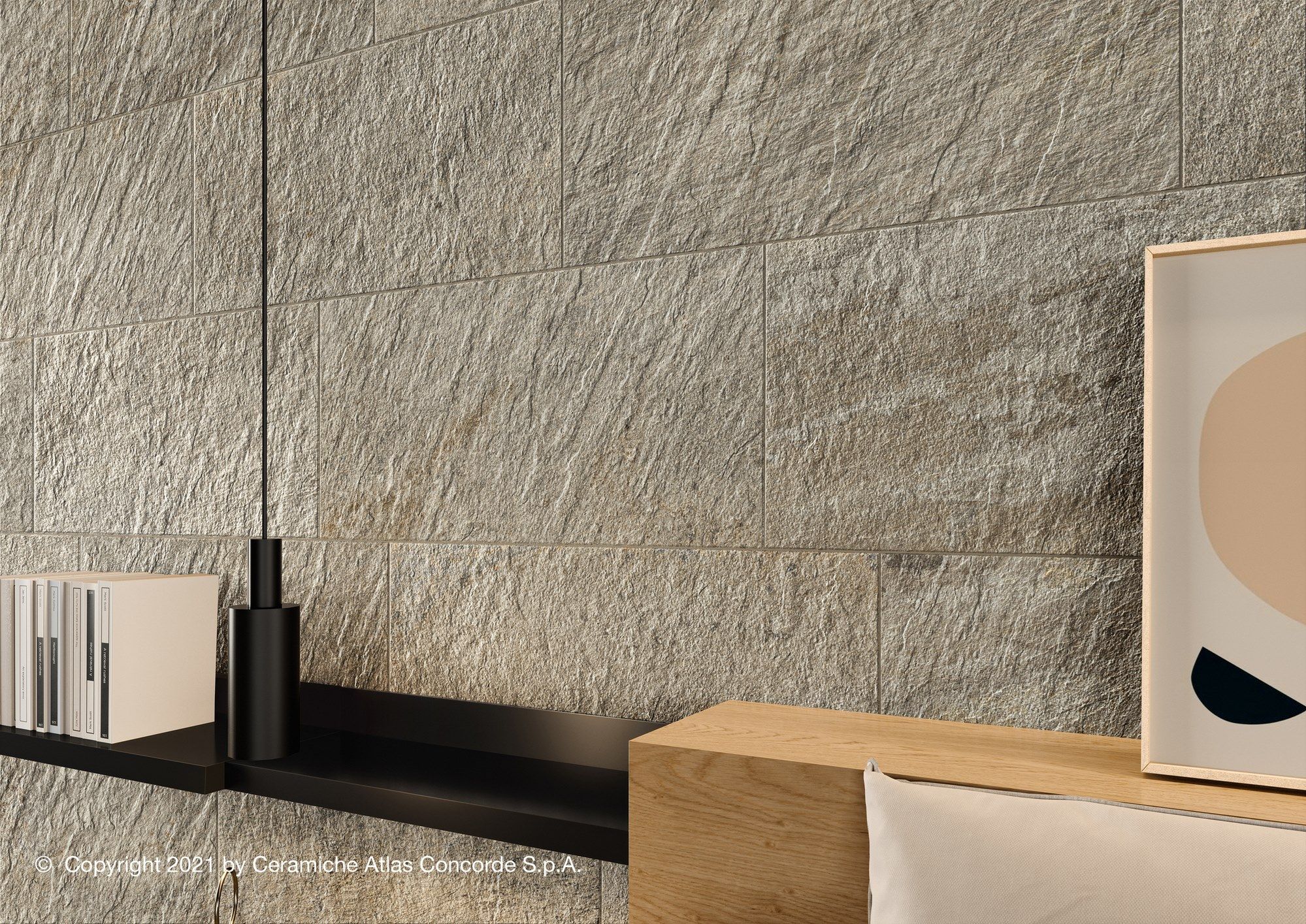 Пол / облицовка керамогранита с эффектом камня Atlas Concorde Norde ARCH-00026085 - Вид №29