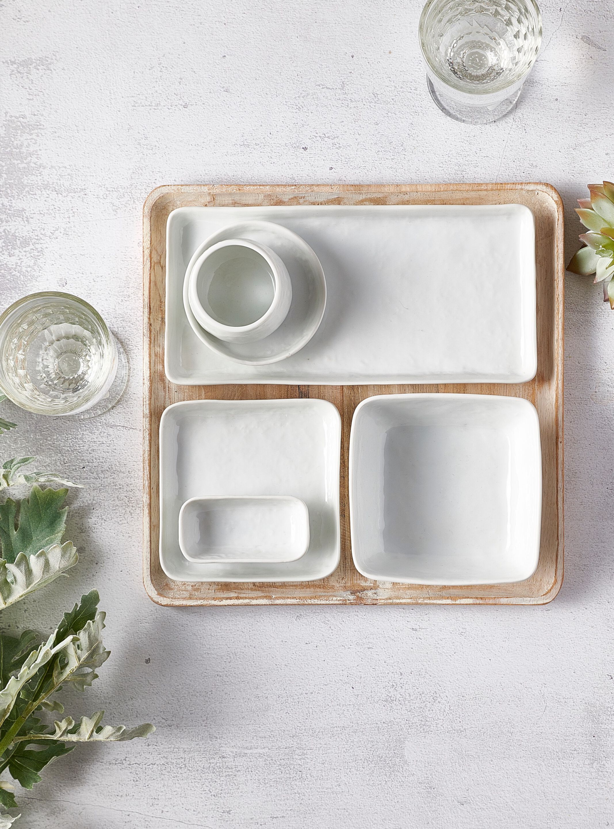 Фарфоровый стакан POMAX Porcelino Square ARCH-00033495 - Вид №2