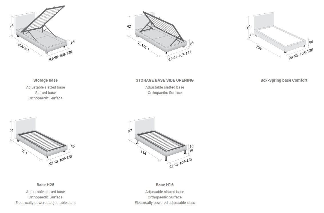 Мягкая кровать с колесами Flou Nocturno ARCH-00149491 - Вид №5