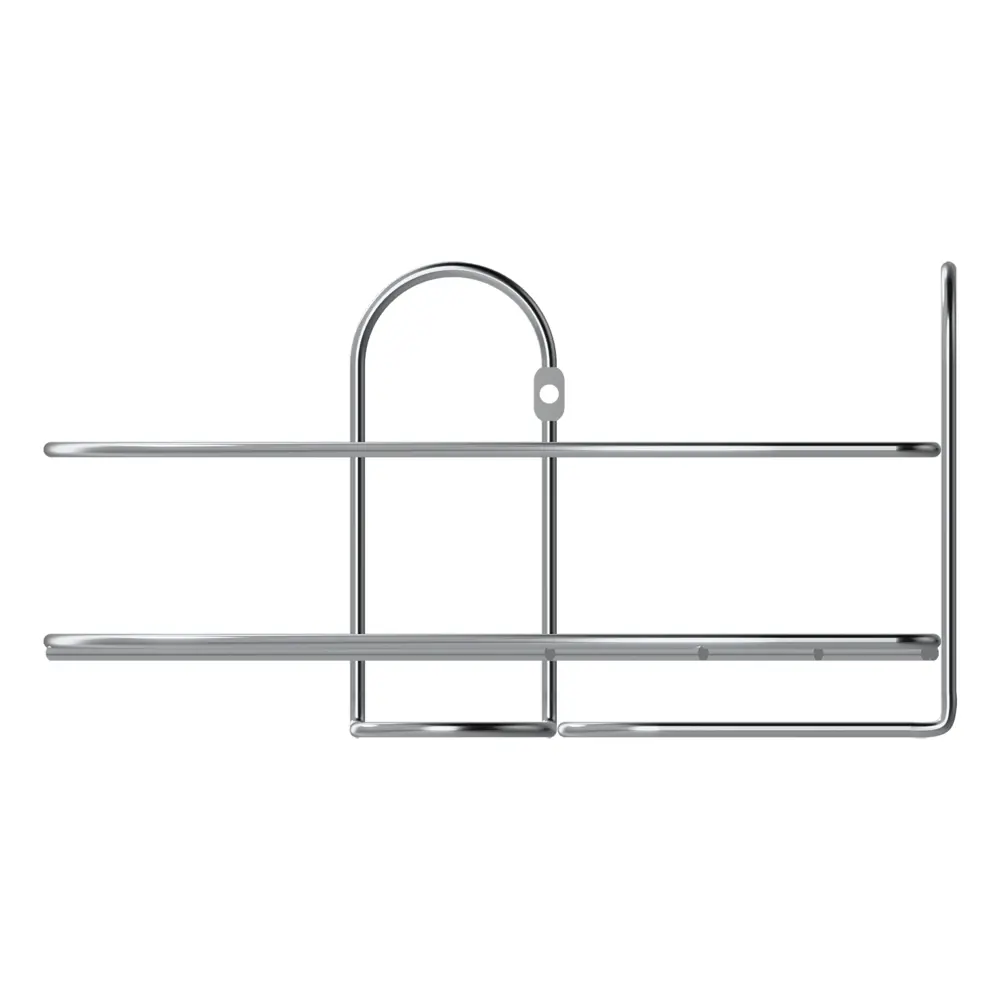 Полка для ванной Lemer Nil 23x12 см металл цвет хром STLM-2079416 - Вид №3