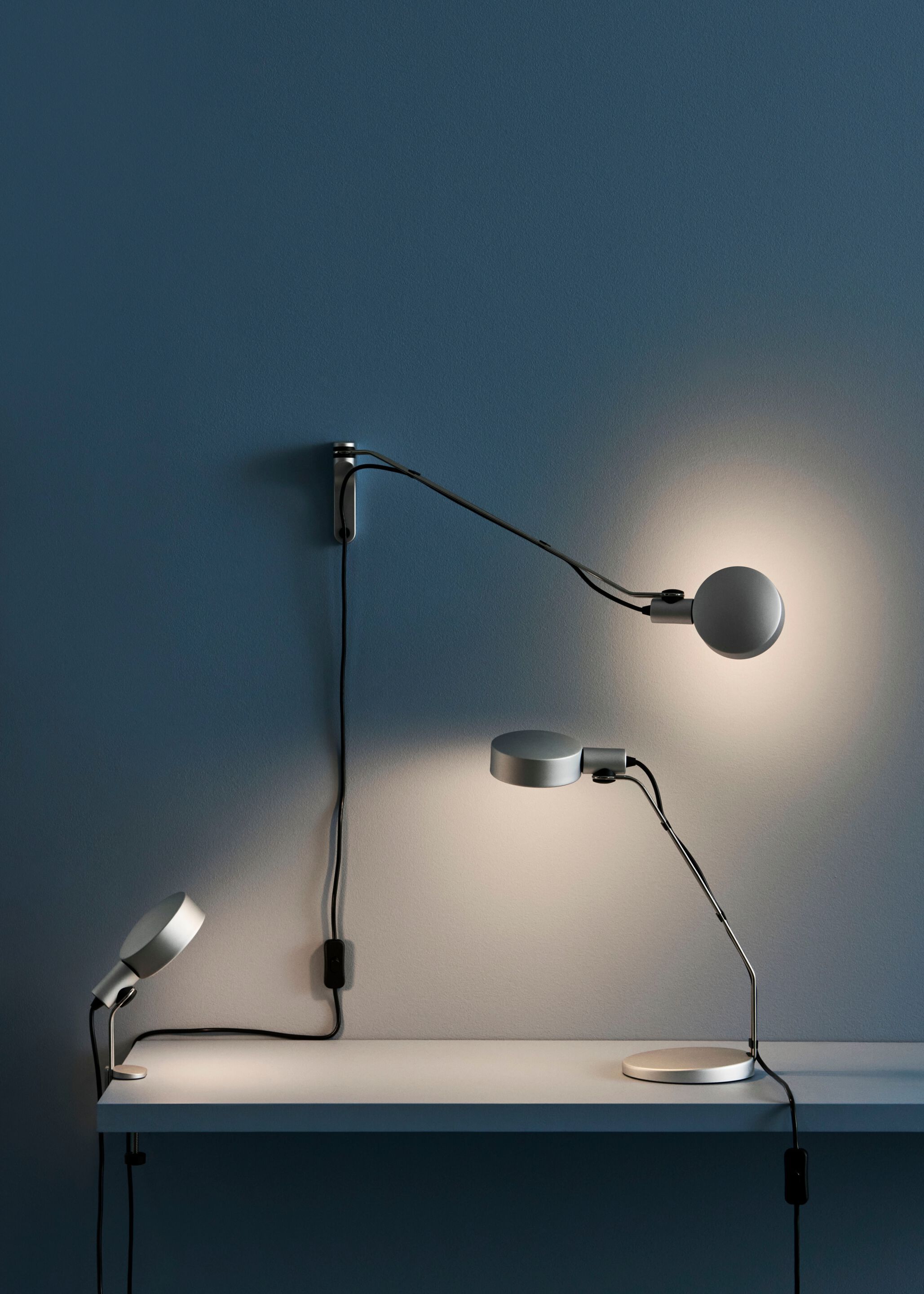 Светодиодная настольная лампа с гибкой рукояткой Hay CUPOLA DESK LAMP ARCH-00101137 - Вид №4