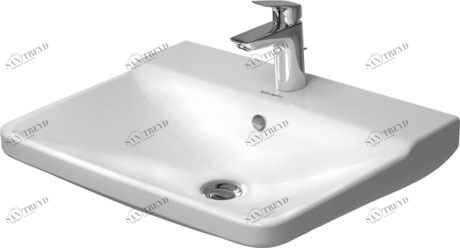 2331600000 Подвесная раковина настенная овальная Duravit P3 Comforts