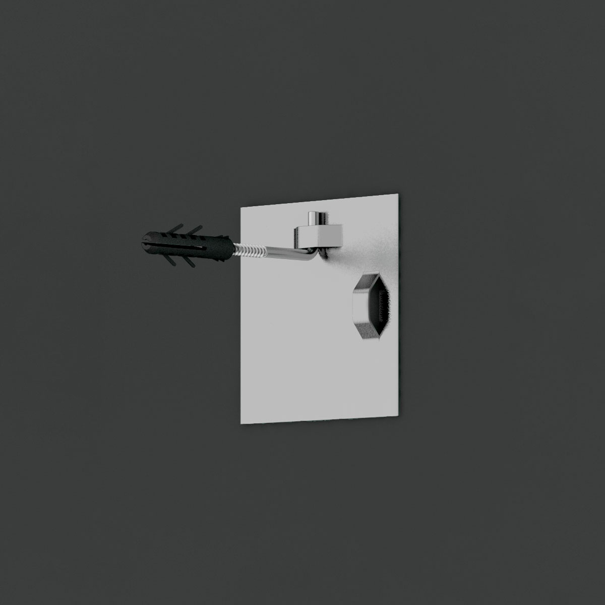 BY 3001 Зеркало в багетной раме - хром 18 mm EVOFORM Definite - Вид №2