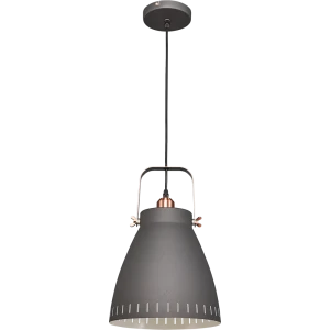 Светильник подвесной New York PL-428L, 1xE27x60 Вт, 3 м², цвет чёрный