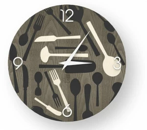 LIGNIS® Настенные часы из инкрустированного дерева Dolcevita objects 10.070 / 10.148