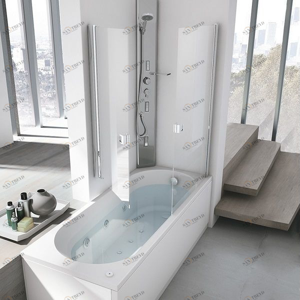 Ванна с душевой кабиной и гидромассажем Nova Box 170/70 см 3NVA9D3 Gruppo Geromin 