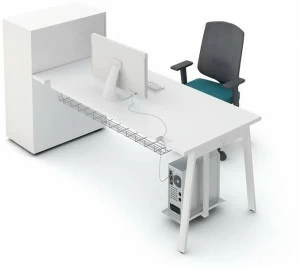 MDD Прямоугольный стол со встроенной полкой Yan