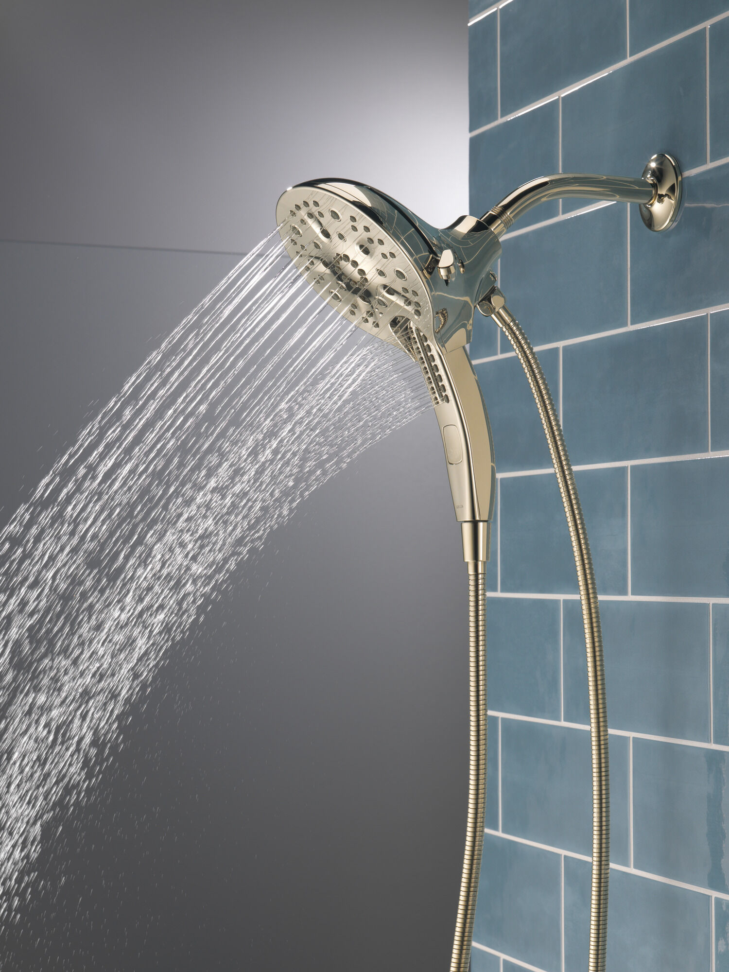 58620-PN25-PK In2ition® H2Okinetic® Душ два в одном с 5 настройками Delta Faucet Universal Showering Полированный никель  - Вид №20