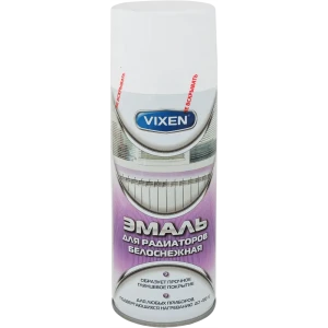 Эмаль аэрозольная для радиатора Vixen 500 мл цвет белый
