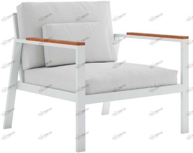 GANDIABLASCO Кресло из ткани с подлокотниками Timeless sun-id-1393750