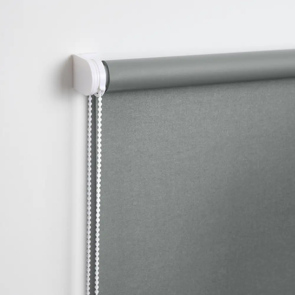 Штора рулонная блэкаут KREAFORTA Karelia 200x175 см серая STLM-2206936 - Вид №4