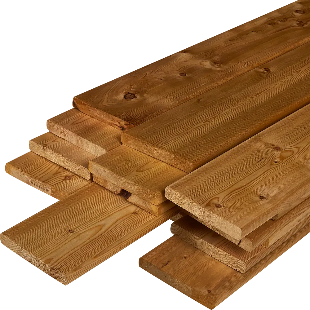 Santreyd Планкен из лиственницы для фасада и интерьера 20x140x2000 мм 82270929 STLM-0023639 - Вид №1