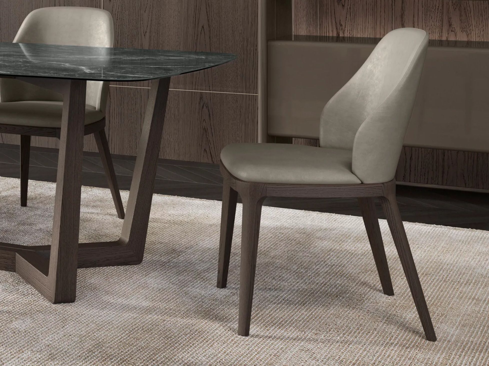 Кожаный стул Olivieri ADAM ARCH-00040202