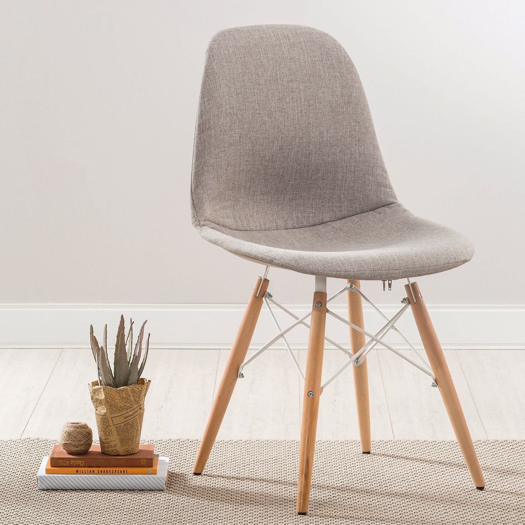 Стул бежевый Dynamic CILEK DYNAMIC 00-3832544 Серый Santreyd  - Вид №3