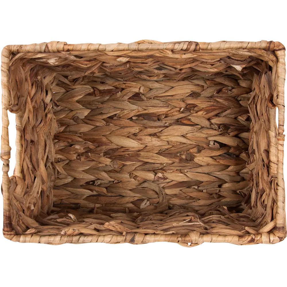 Корзина стеллажная Золотистый колос 22x19x31 см 13 л гиацинт цвет бежевый Santreyd EW-79 L STLM-2021302 - Вид №4