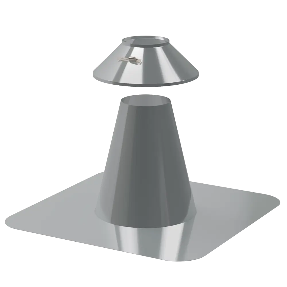 Крышная разделка прямая Corax 0-10° D200 КОРАКС STLM-2206655