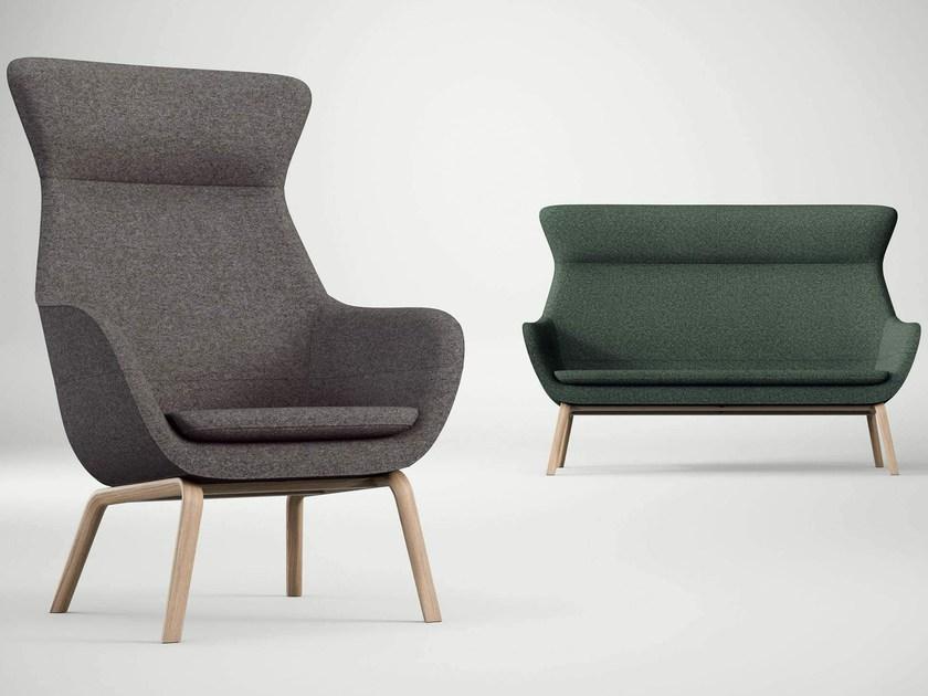 Brunner Диван из ткани с высокой спинкой Crona sun-id-1407634 - Вид №1