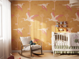 Обои с рисунком для детей