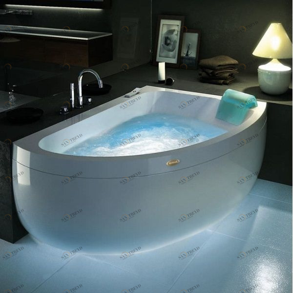 Ванна с гидромассажем "HYDRO TOP" Aquasoul Offset угловая 9443-193A Dx Jacuzzi 9443193ADX