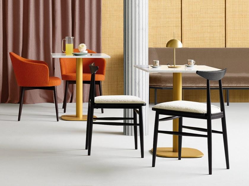 Quinti Sedute Деревянный стул со встроенной подушкой sun-id-1476777 - Вид №3