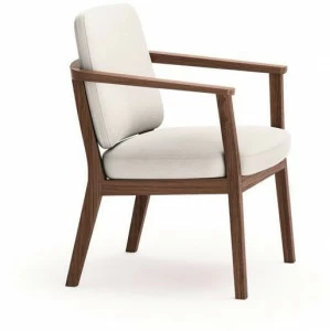 Very Wood Кресло из ткани с подлокотниками Chelsea