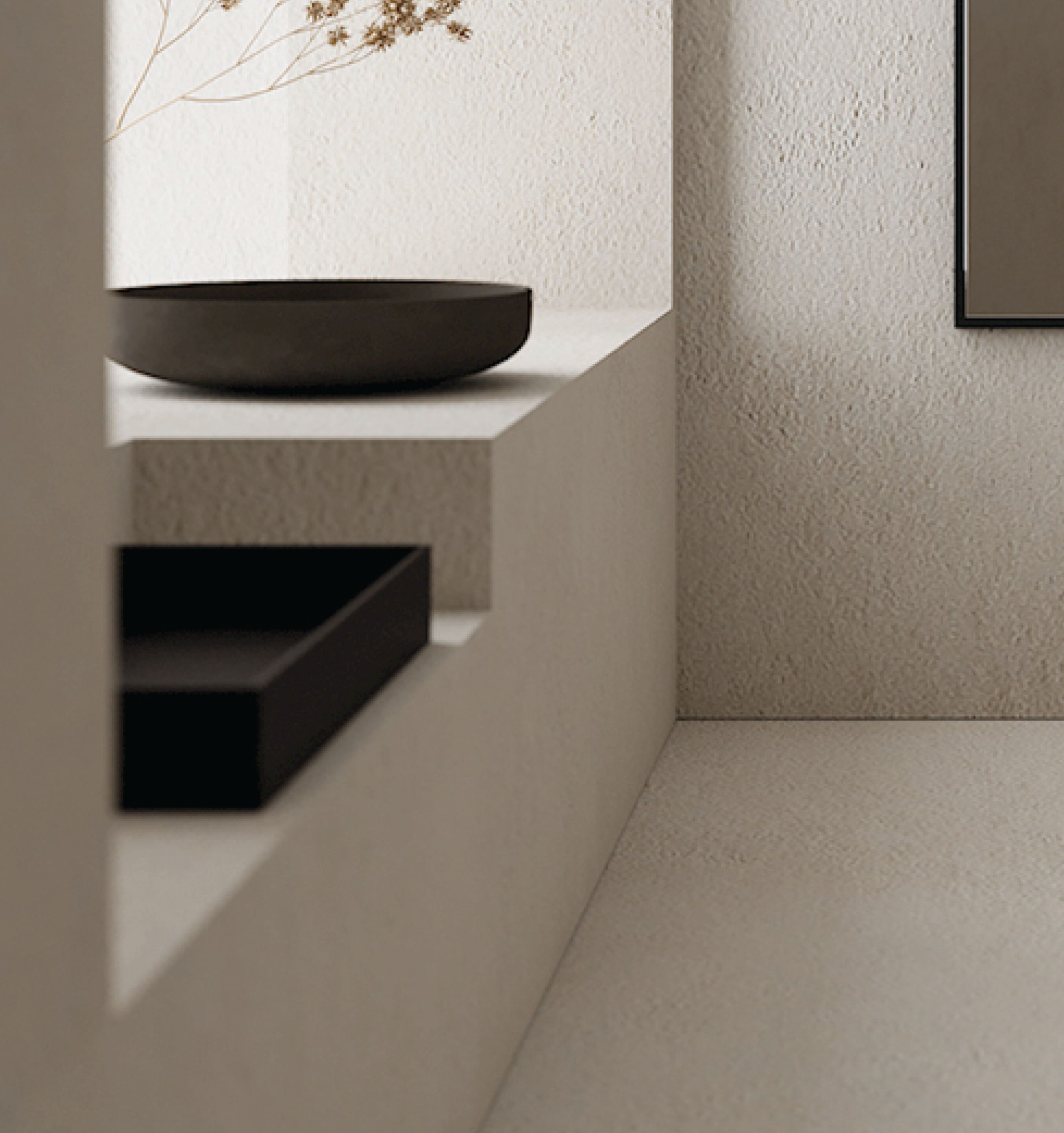 ARCH-00114898 Полка на борт ванны Nic Италия вуаль - Вид №1