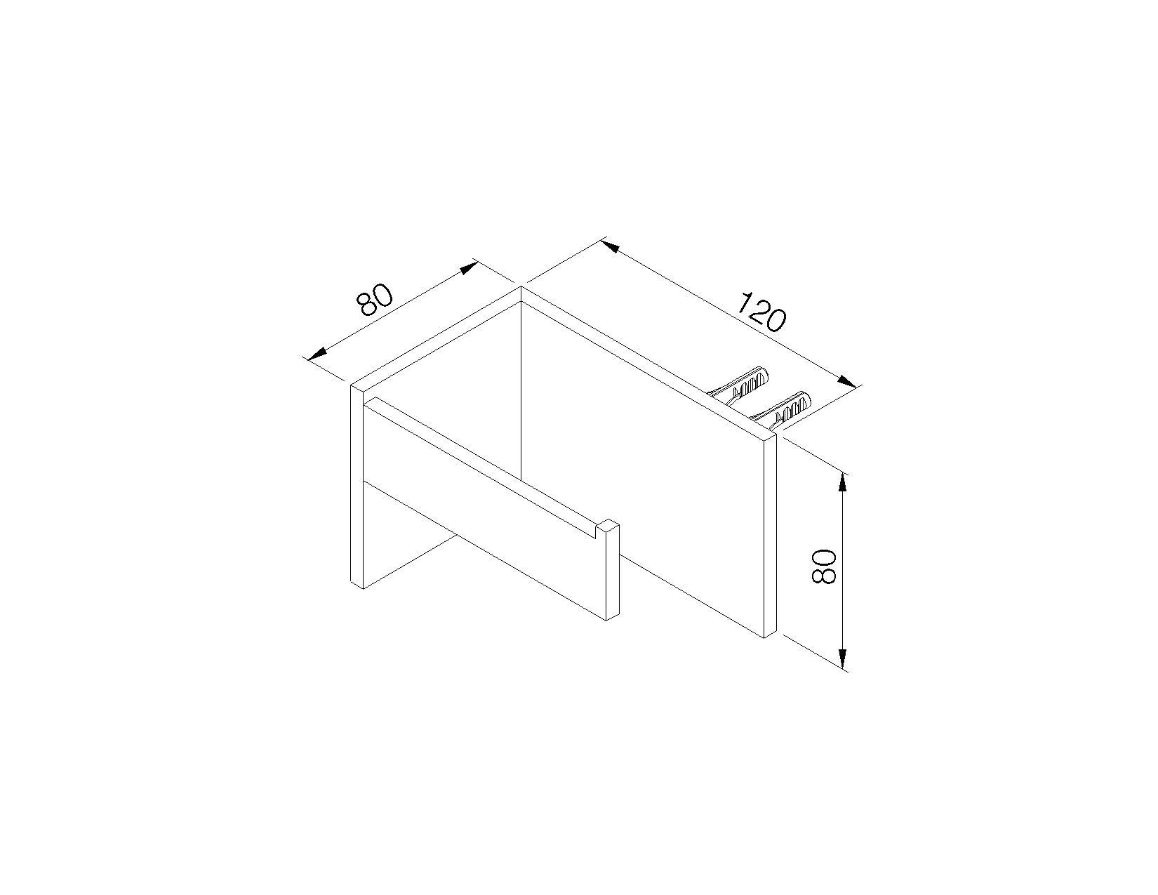 Держатель рулона rvb ANDREW ARCH-00115449 - Вид №2