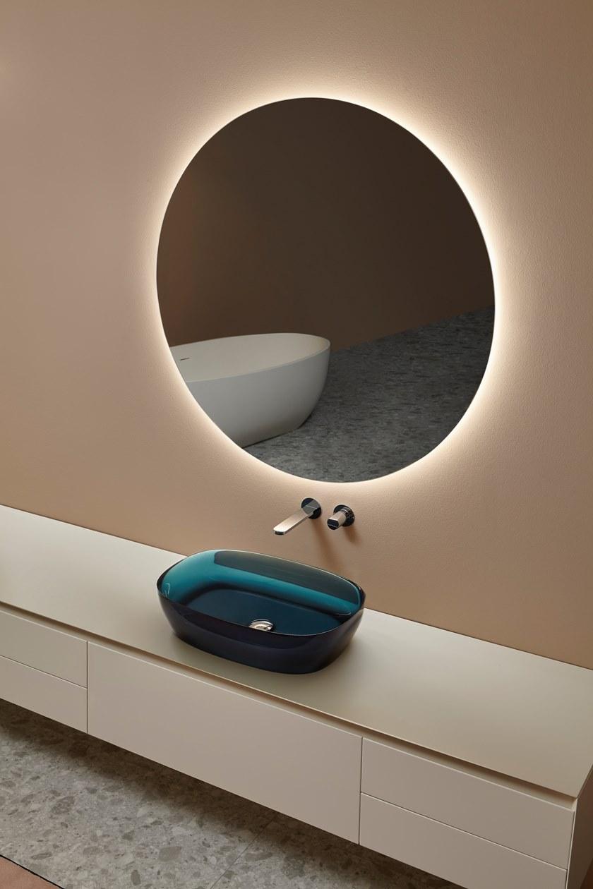 Sensoc Накладная раковина на столешницу  овальная Antoniolupi  - Вид №6