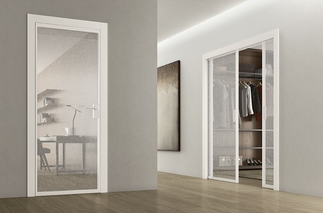 Алюминиевые и стеклянные раздвижные двери Venus Design Вера ARCH-00098288 - Вид №1