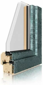 Sistema UNI_ONE Окно дерево-бронза Uni_one