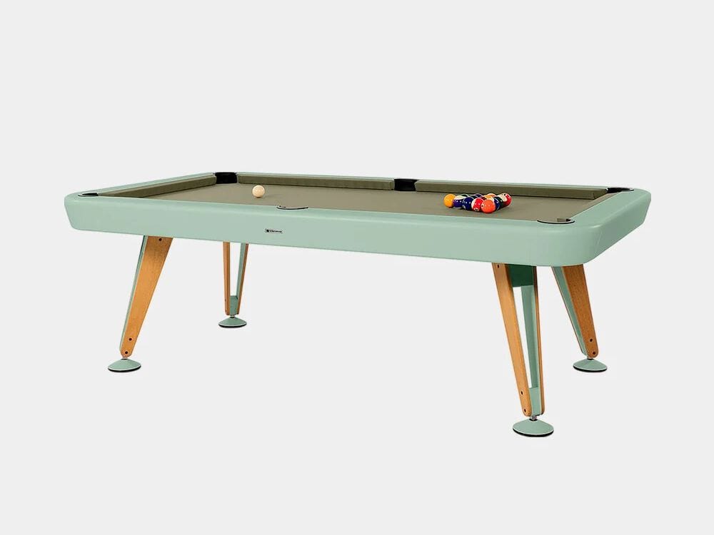 Открытый бильярдный стол из окрашенной стали и дерева RS Barcelona диагональ ARCH-00042076 - Вид №27