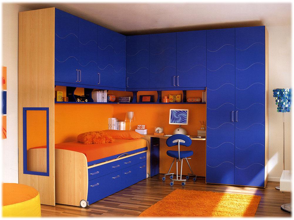 Детская из модулей  MORETTI  COMPACT CP47 ACQUA