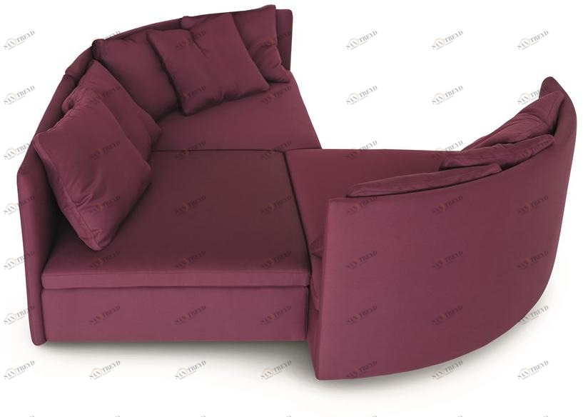 arflex Модульный тканевый диван Mangold sun-id-1429644