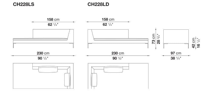 Мягкая ткань Dormeuse B&B Italia ARCH-00100740 - Вид №4