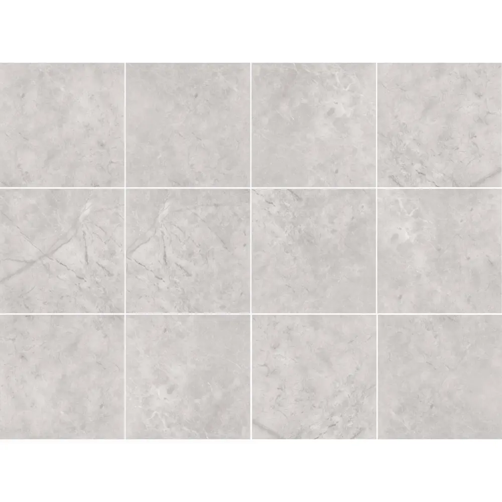 Глазурованный керамогранит Abgres Concrete 60x60 см 1.44 м² матовый цвет светло-серый 89461863 STLM-2174980 Santreyd - Вид №2