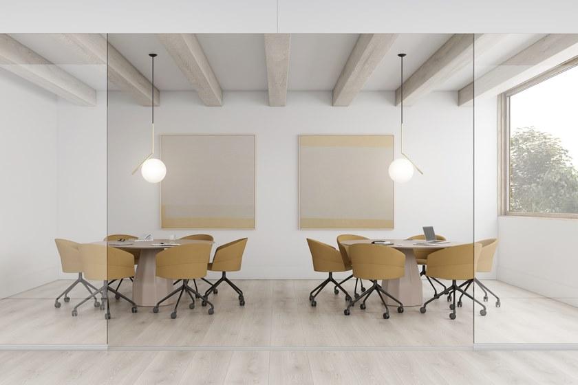 Viccarbe Мягкое кресло на жердочке на колесиках Copa sun-id-1429147 - Вид №3